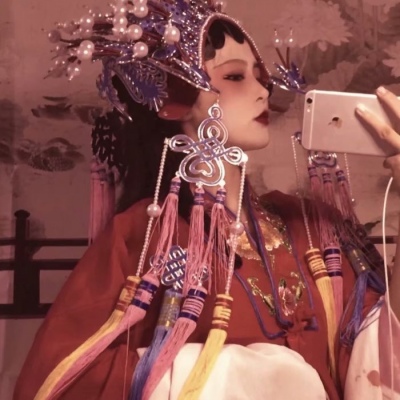 古风图片女生嫁衣头像