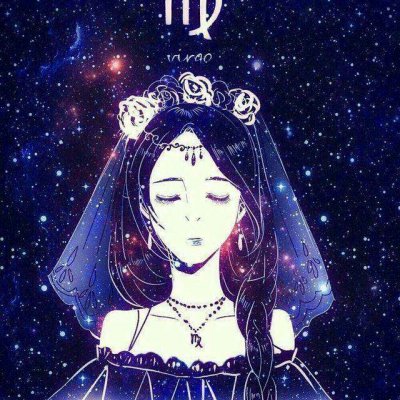 星座梦幻星空女生头像图片