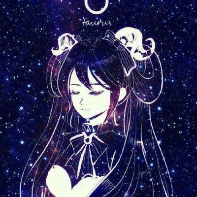 星座梦幻星空女生头像图片