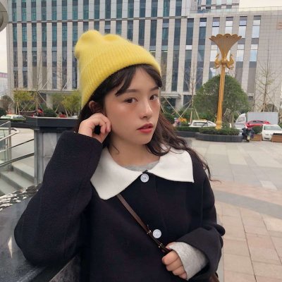 高清好看时尚帽子控的女生头像图片精选