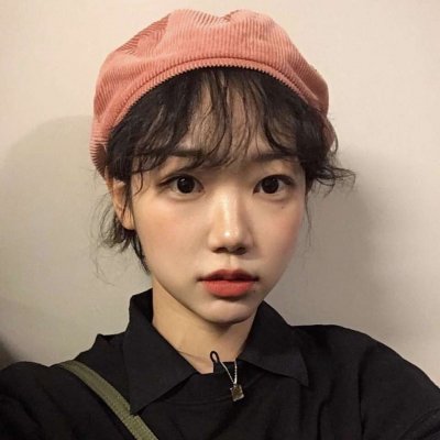 高清好看时尚帽子控的女生头像图片精选
