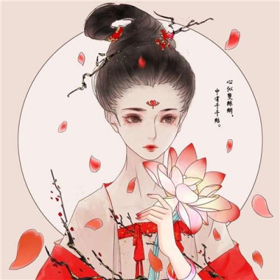 女生古风头像动漫高清