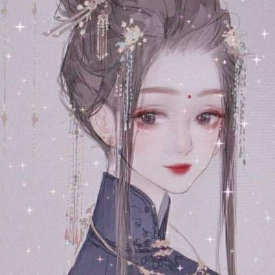 很惊艳的女生古风头像