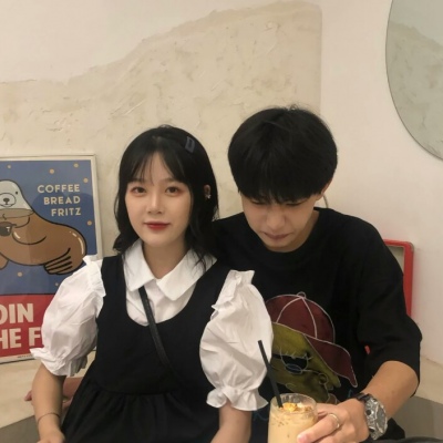 超甜的高颜值时尚情侣头像高清图片