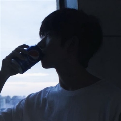 高清帅气的高冷蓝色系男头图片,男生头像图片