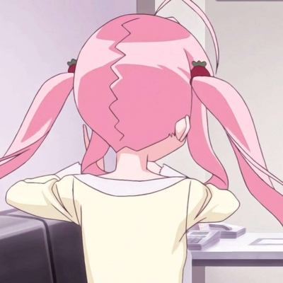 可爱的少女心草莓粉色系头像卡通版
