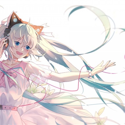 唯美公主殿下初音未来高清头像图片