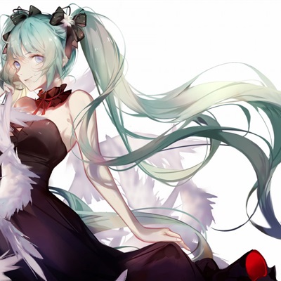 唯美公主殿下初音未来高清头像图片