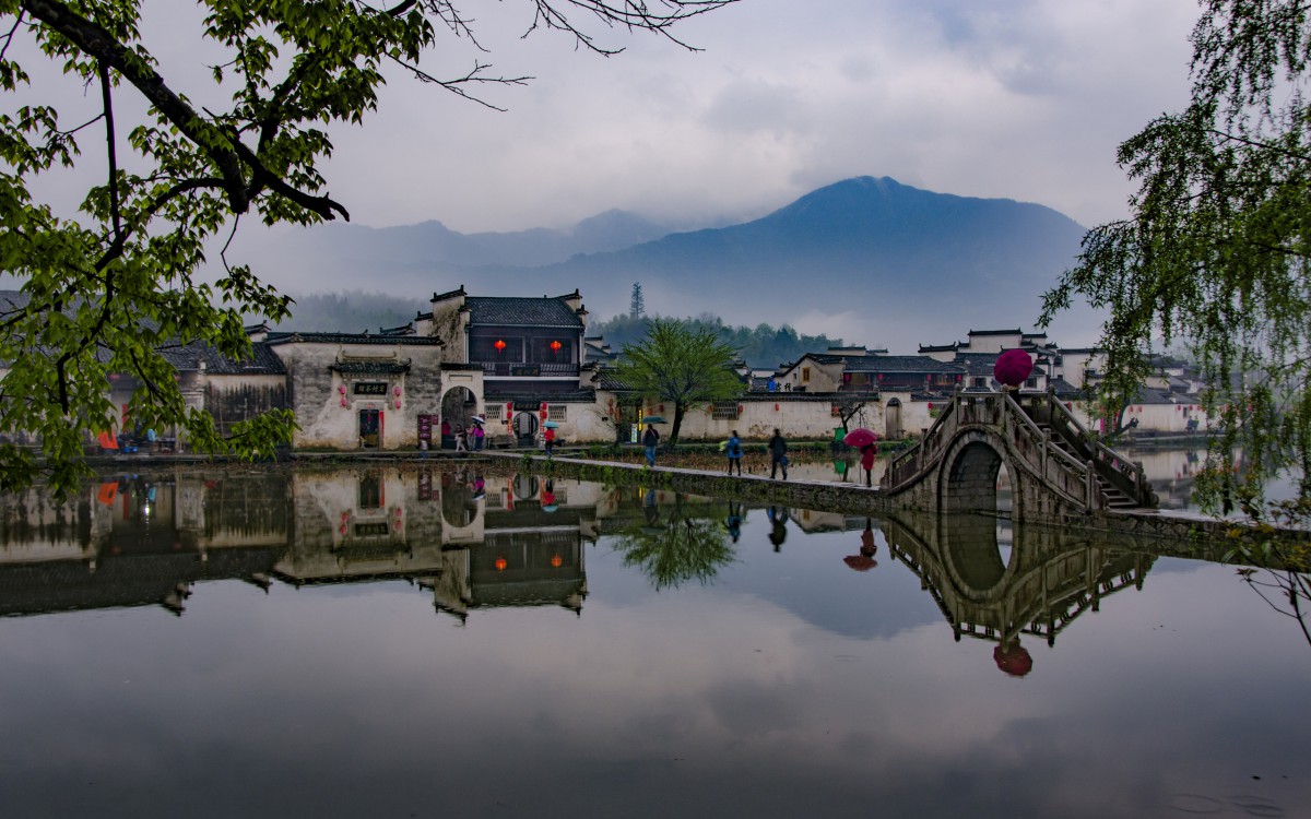 安徽宏村风景如画图片115