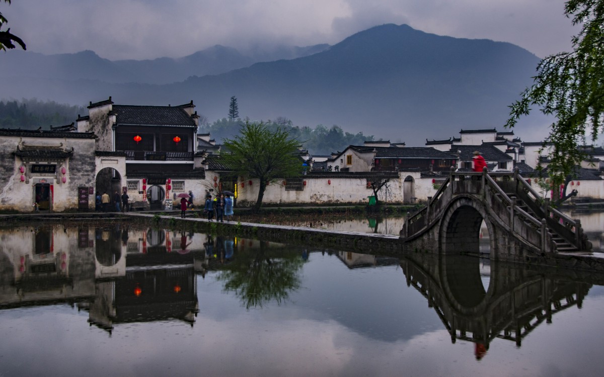 安徽宏村风景如画图片1415