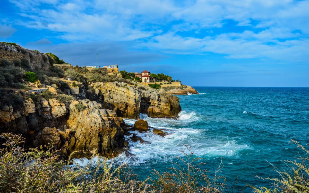地中海海岸风景图片壁纸710