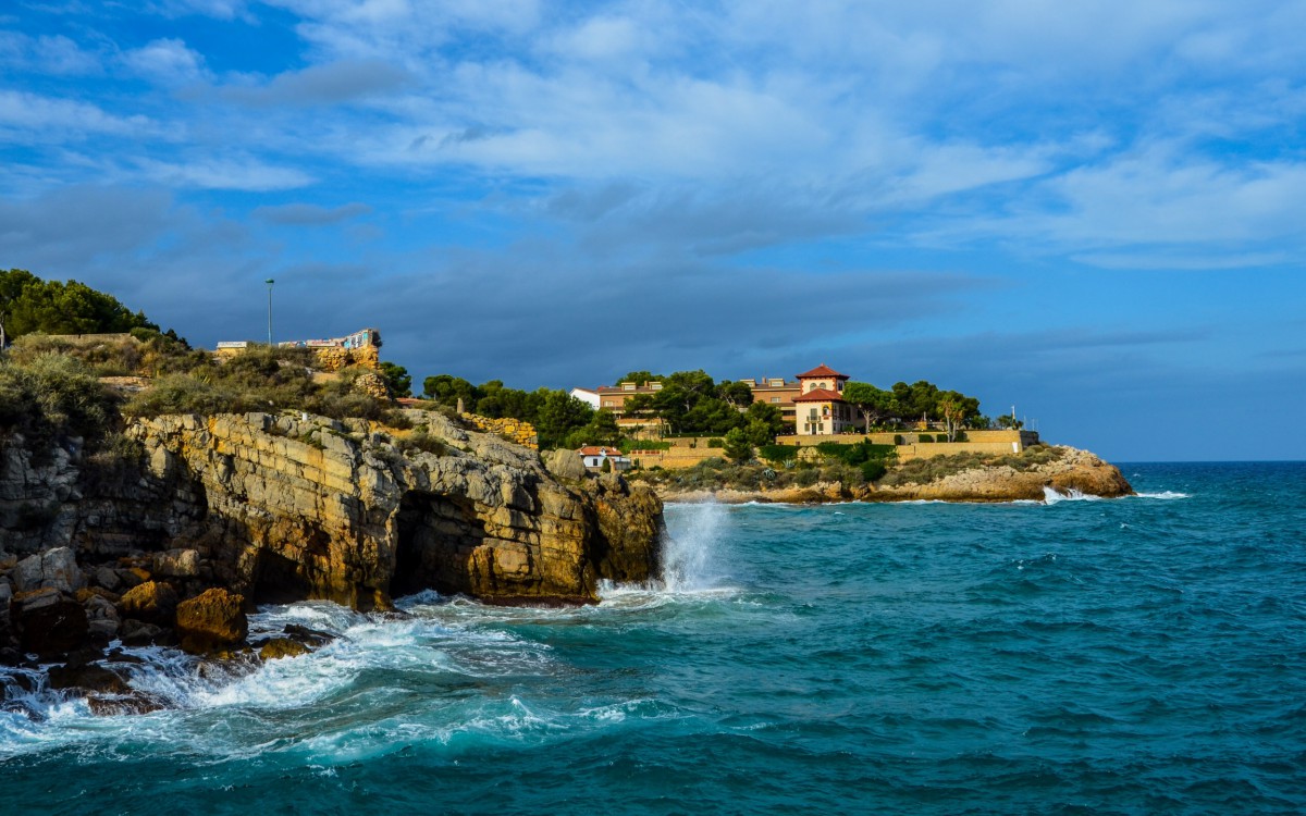 地中海海岸风景图片壁纸910