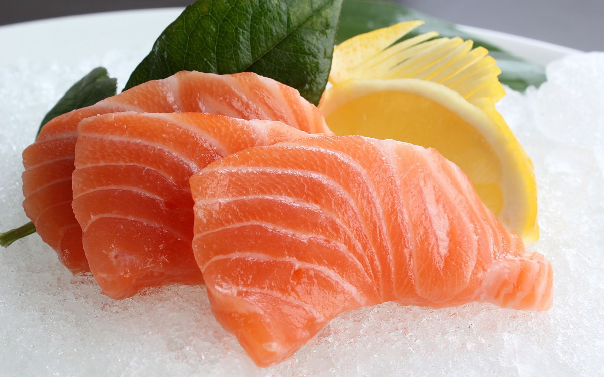 美味三文鱼图片-美食壁纸-高清美食图片-娟娟壁纸