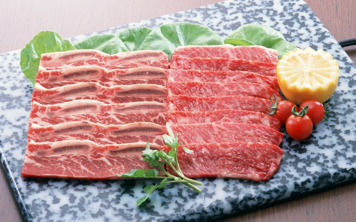 营养美食雪花牛肉片食材-美食壁纸-高清美食图片-第3图-娟娟壁纸