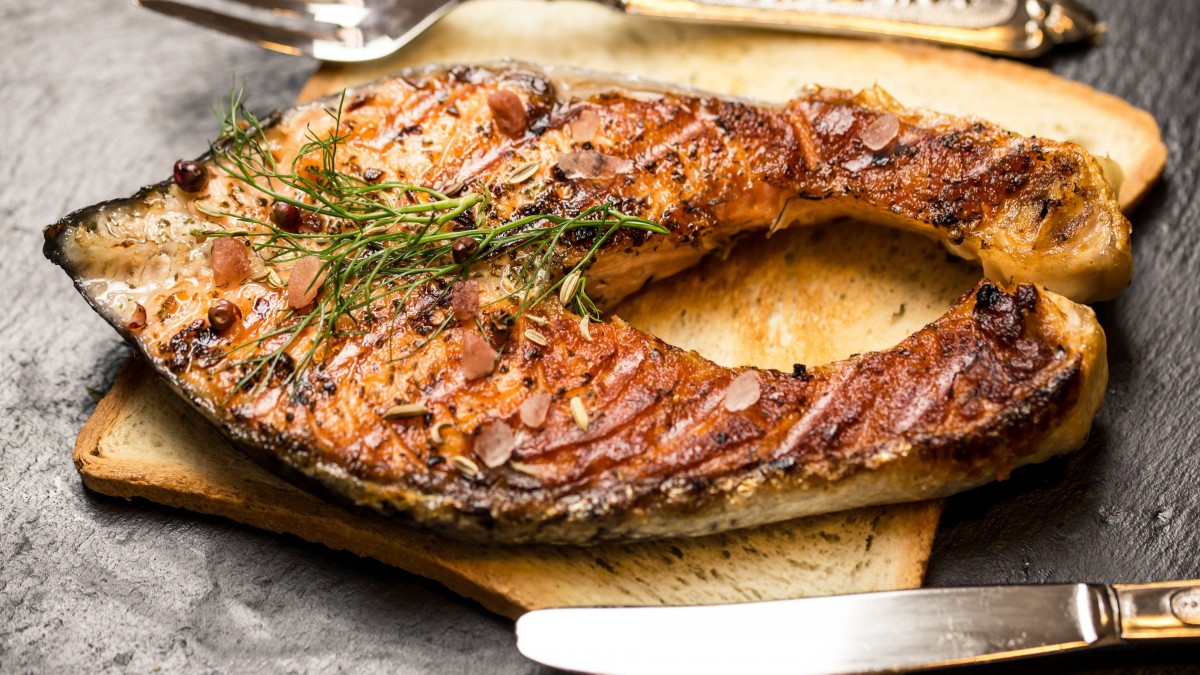 烧烤三文鱼图片411