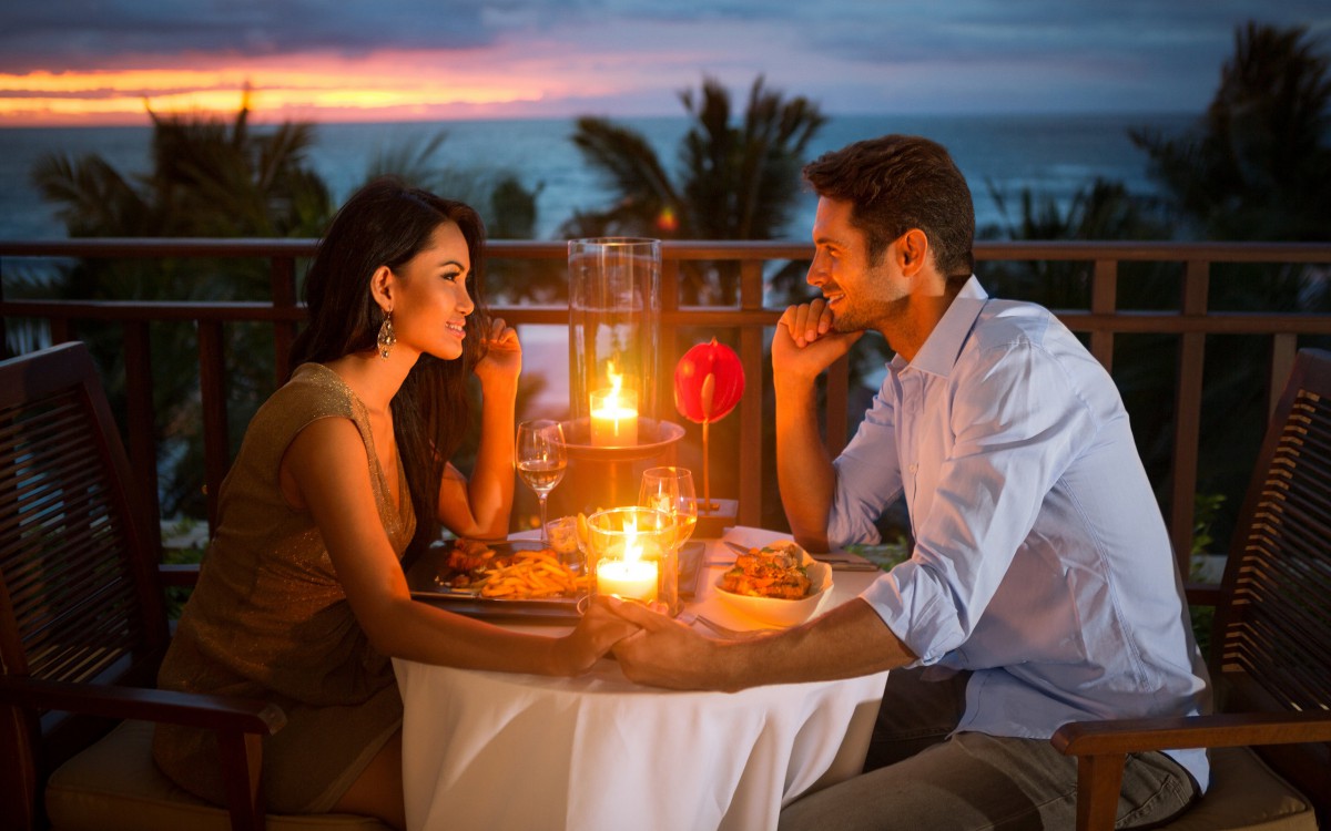 情人情侣烛光晚餐图片119