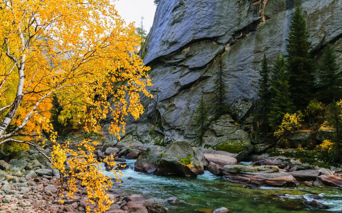 秋季的可可托海景色图片(15/16)