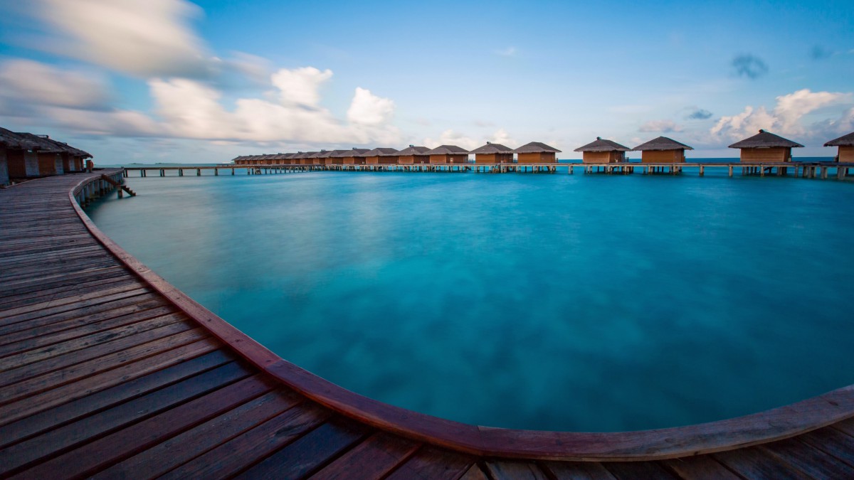 马尔代夫曼德芙岛景色壁纸1925