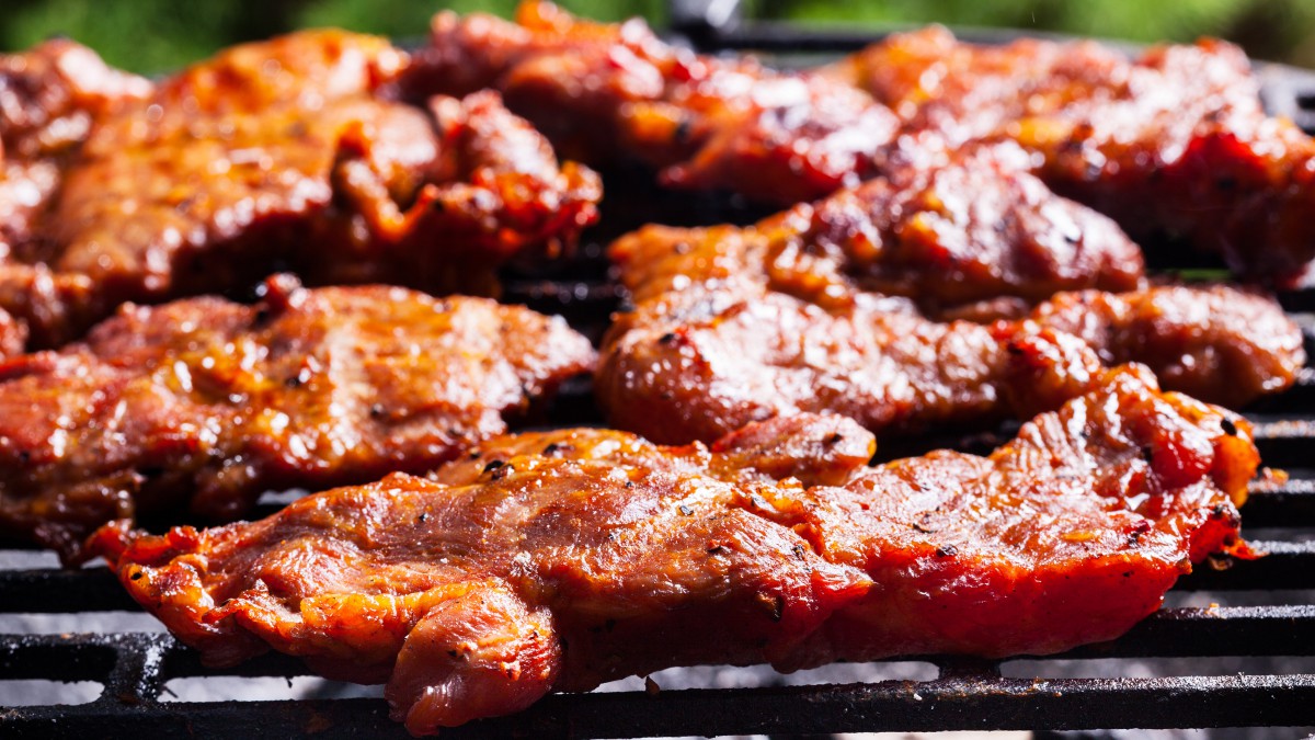 高清5k分辨率烤肉图片-美食壁纸-高清美食图片-娟娟壁纸