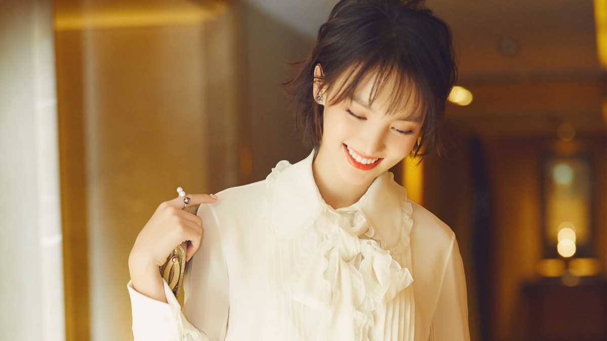 金晨图片,分享一组女星模特图片给大家,图中的桌面壁纸壁纸会