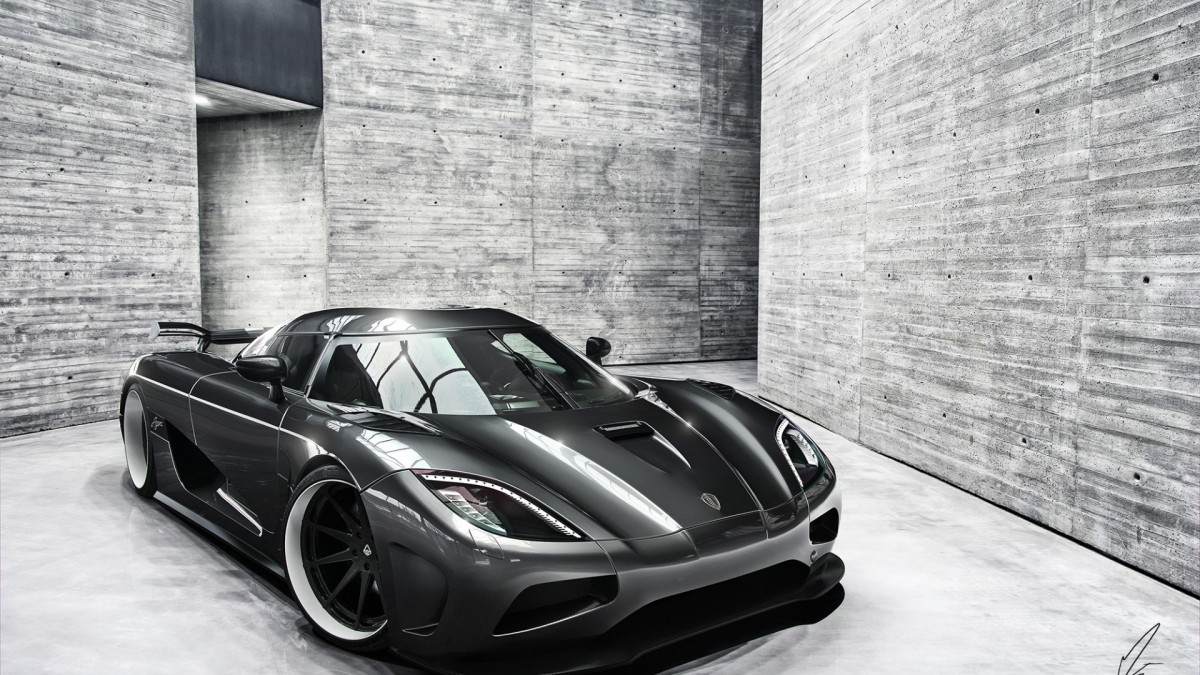 黑色科尼塞克agera超级跑车图片-汽车壁纸-高清汽车图片-第10图-娟娟