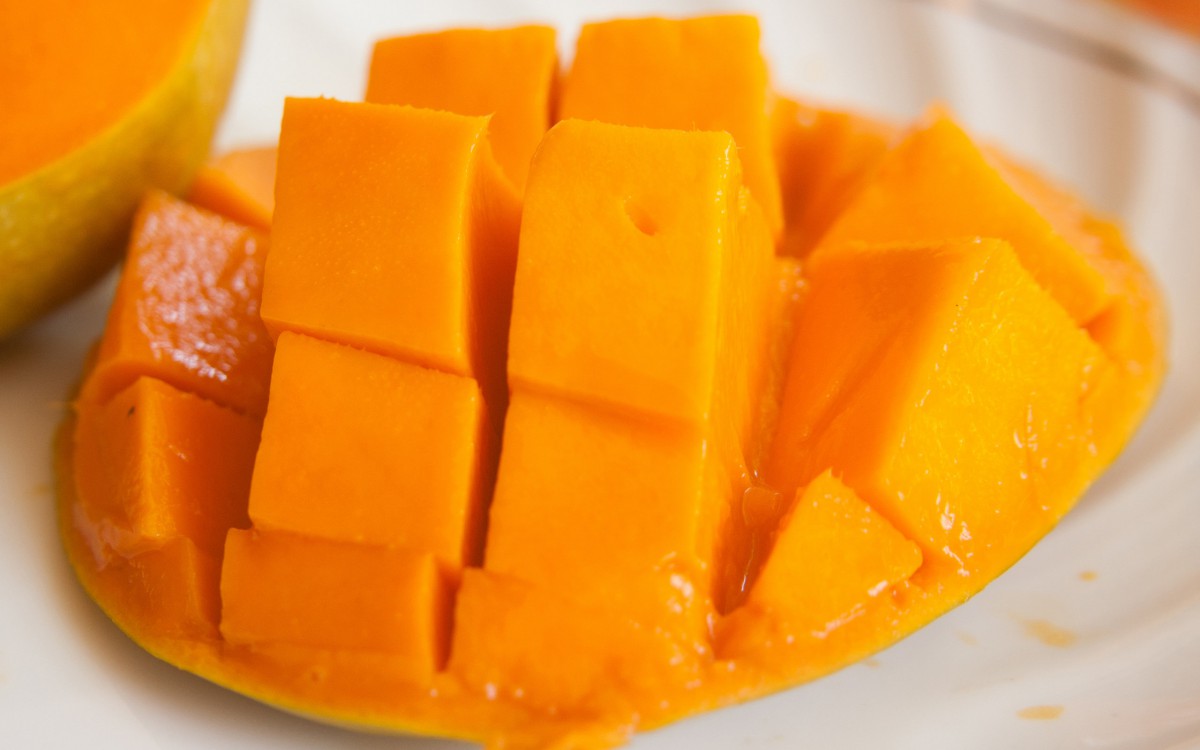 芒果果肉图片(1/16)