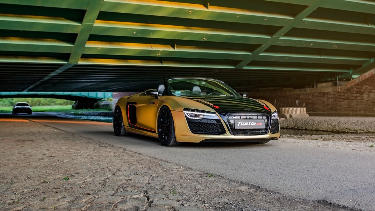 de r8 v10 spyder图片-汽车壁纸-高清汽车图片-第2图-娟娟壁纸