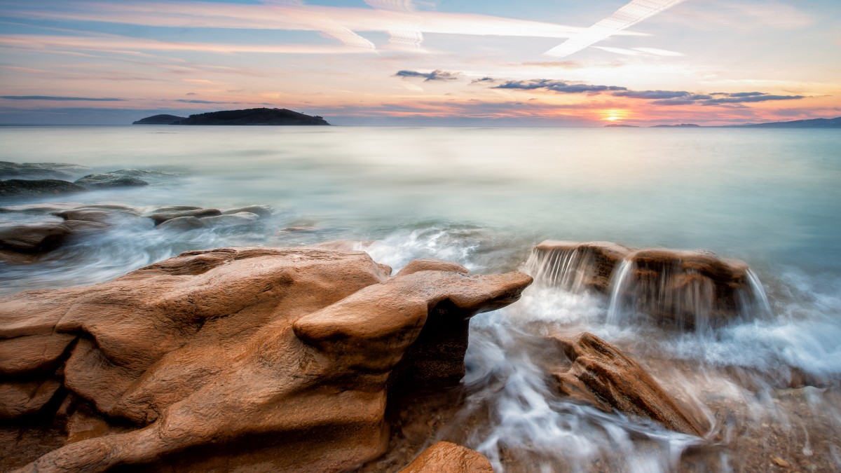 海边礁石岩石图片风景115