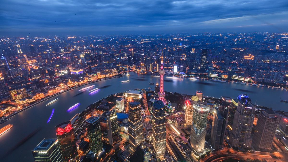 上海外滩夜景图片 建筑壁纸 高清建筑图片 娟娟壁纸