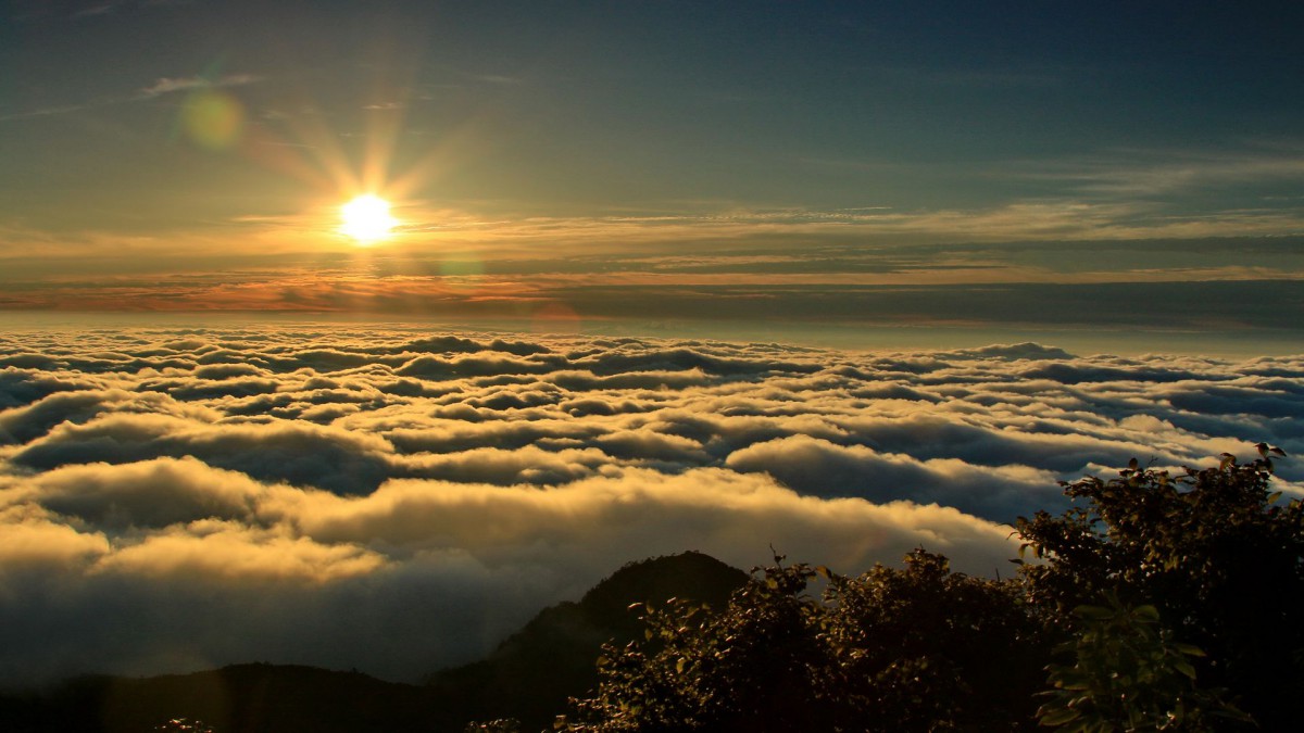 江西三清山日出图片壁纸(1/13)