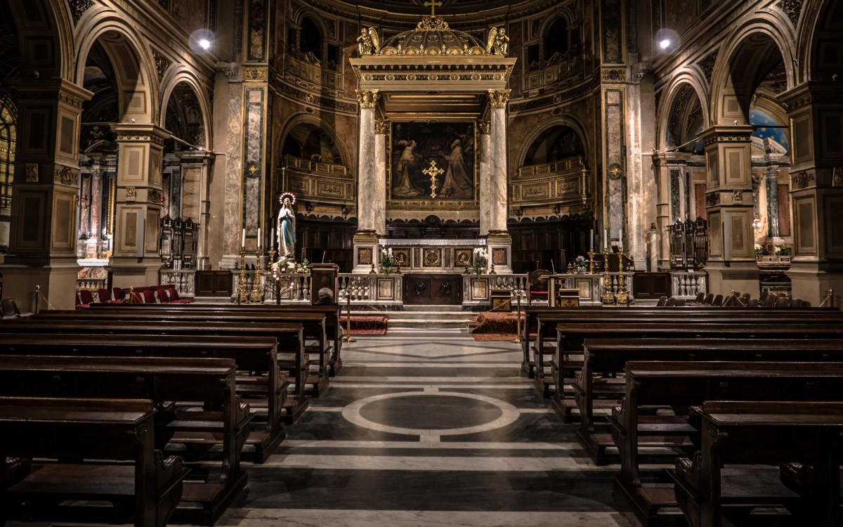 欧洲教堂大厅图片89