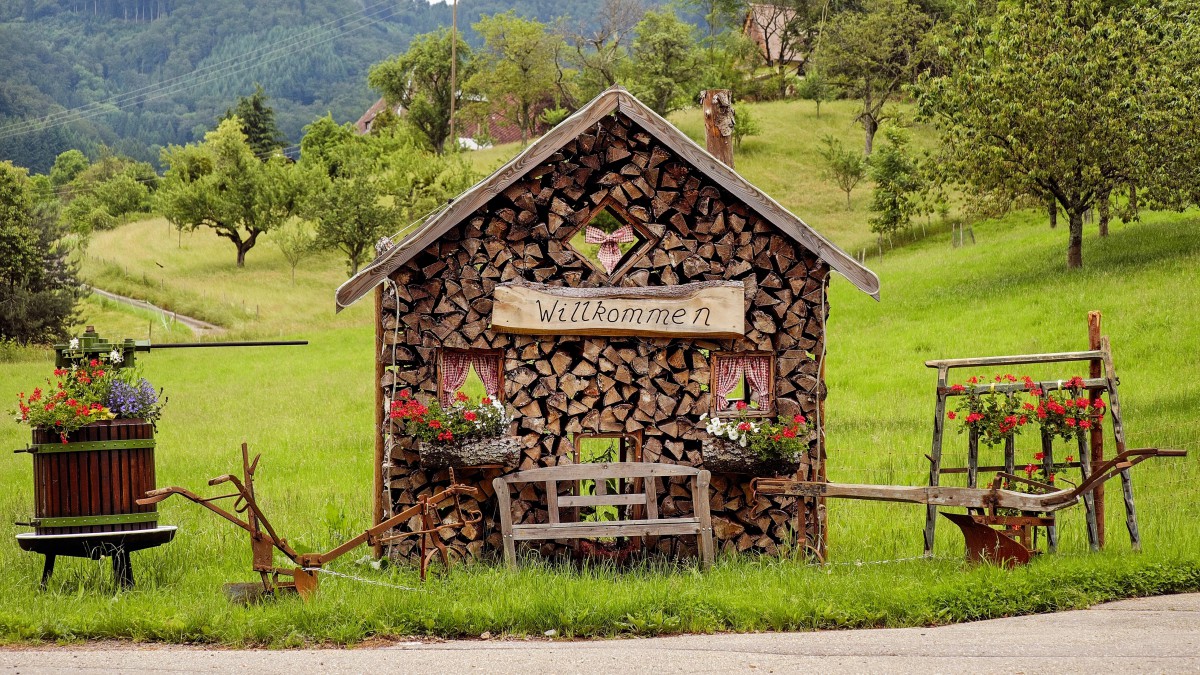 欧洲野外乡村小房风景(6/10)