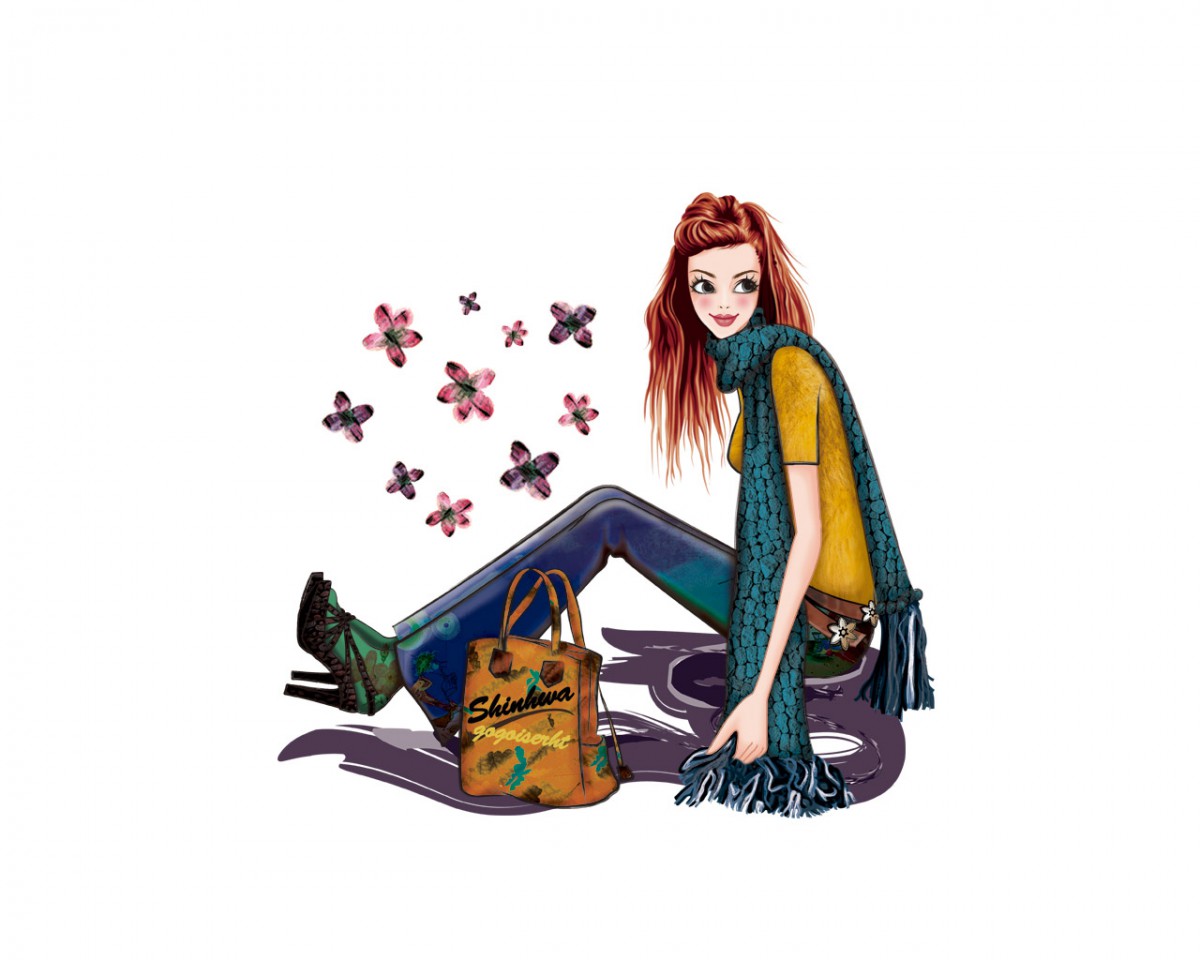 手绘时尚女第一辑1320