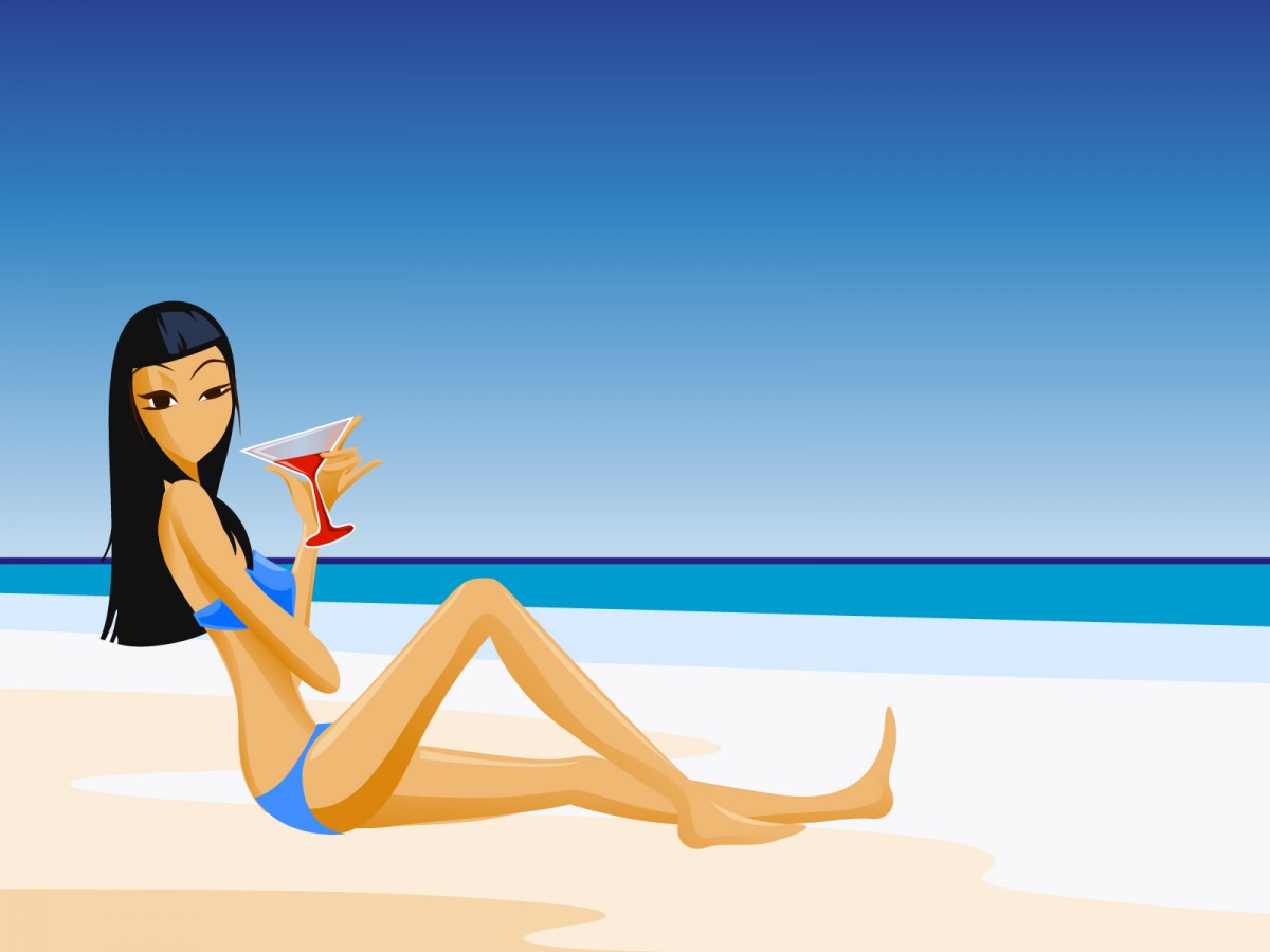 矢量海滩女孩第二辑1120