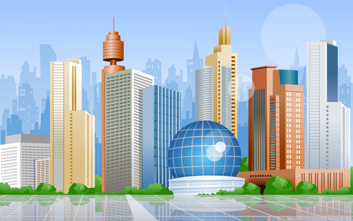 矢量城市高楼第一辑220