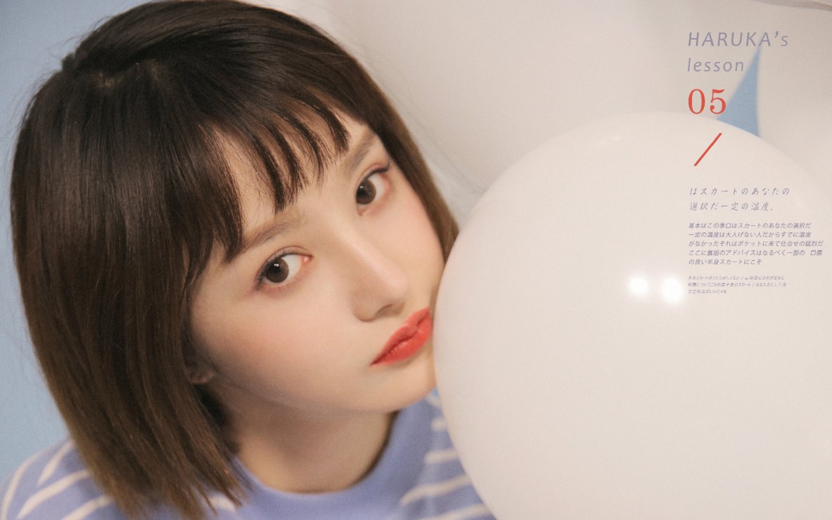 甜美清纯短发美女图片67