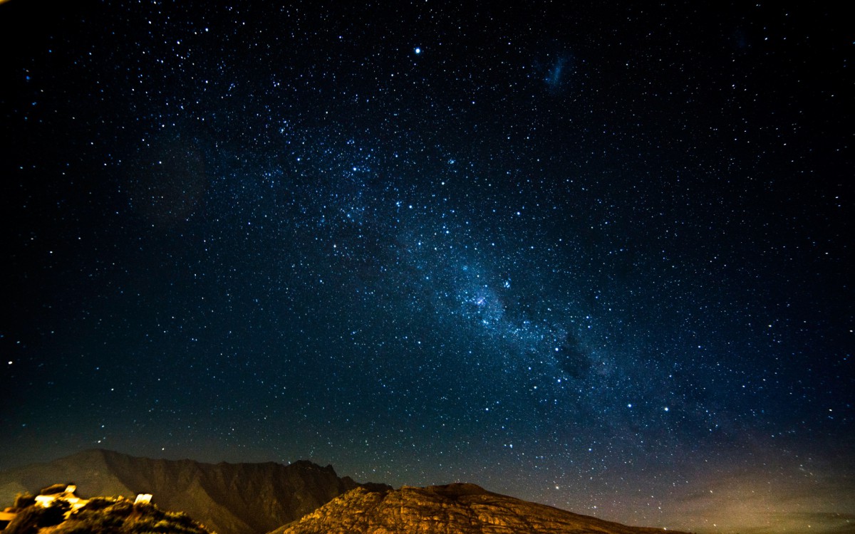 唯美繁星點點的星空圖片-風景壁紙-高清風景圖片-第5圖-娟娟壁紙