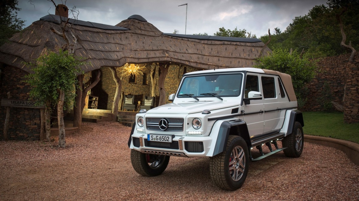 2018奔驰迈巴赫g650landaulet图片119
