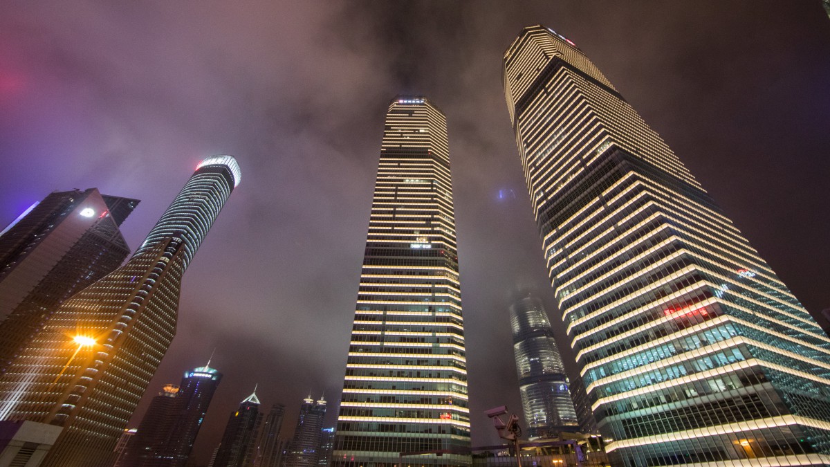 上海夜景圖片,分享一組城市夜景圖片給大家,圖中的桌面壁紙壁紙