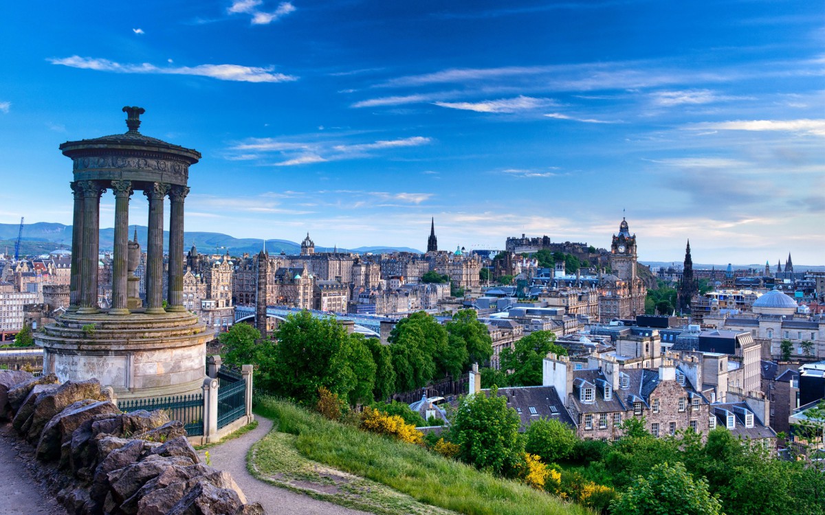 英国苏格兰爱丁堡风景壁纸