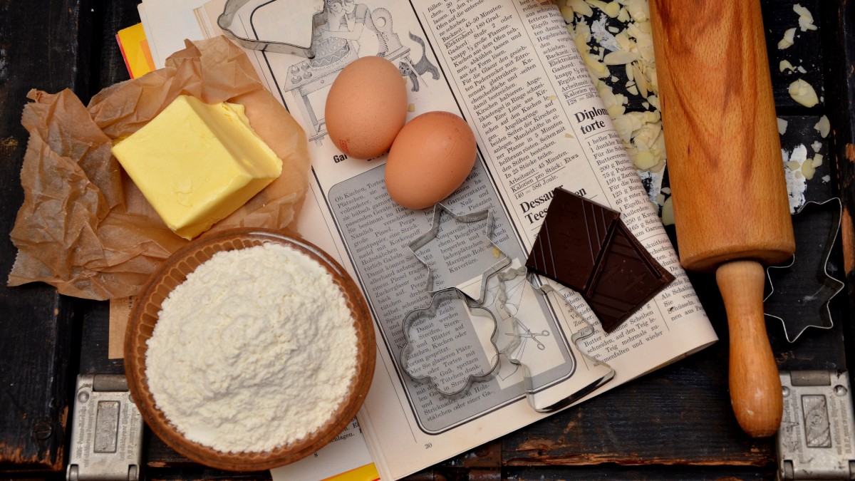 食用黄油图片,分享一组面包甜点图片给大家,图中的桌面壁纸壁纸