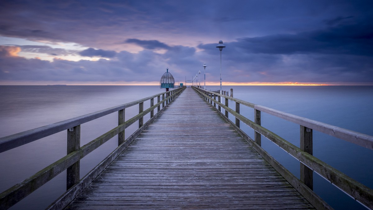 高清海上栈桥图片-风景壁纸-高清风景图片-第6图-娟娟壁纸