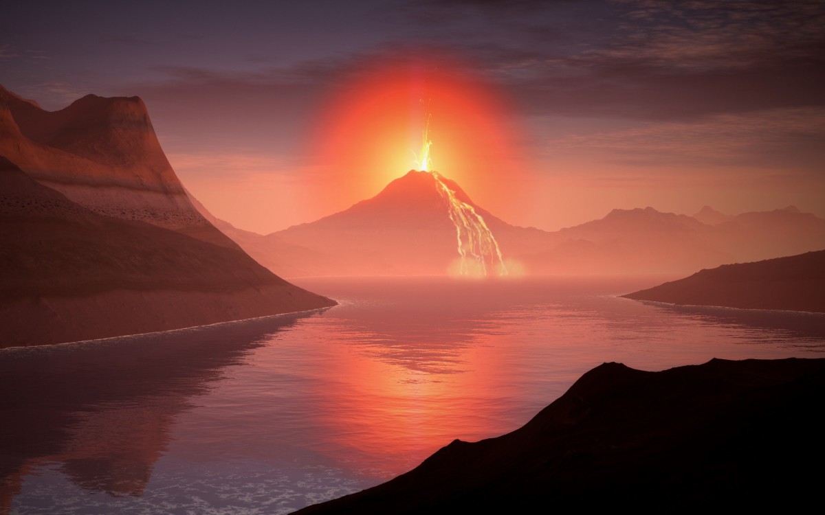 火山喷发熔岩图片-风景壁纸-高清风景图片-第6图-娟娟壁纸