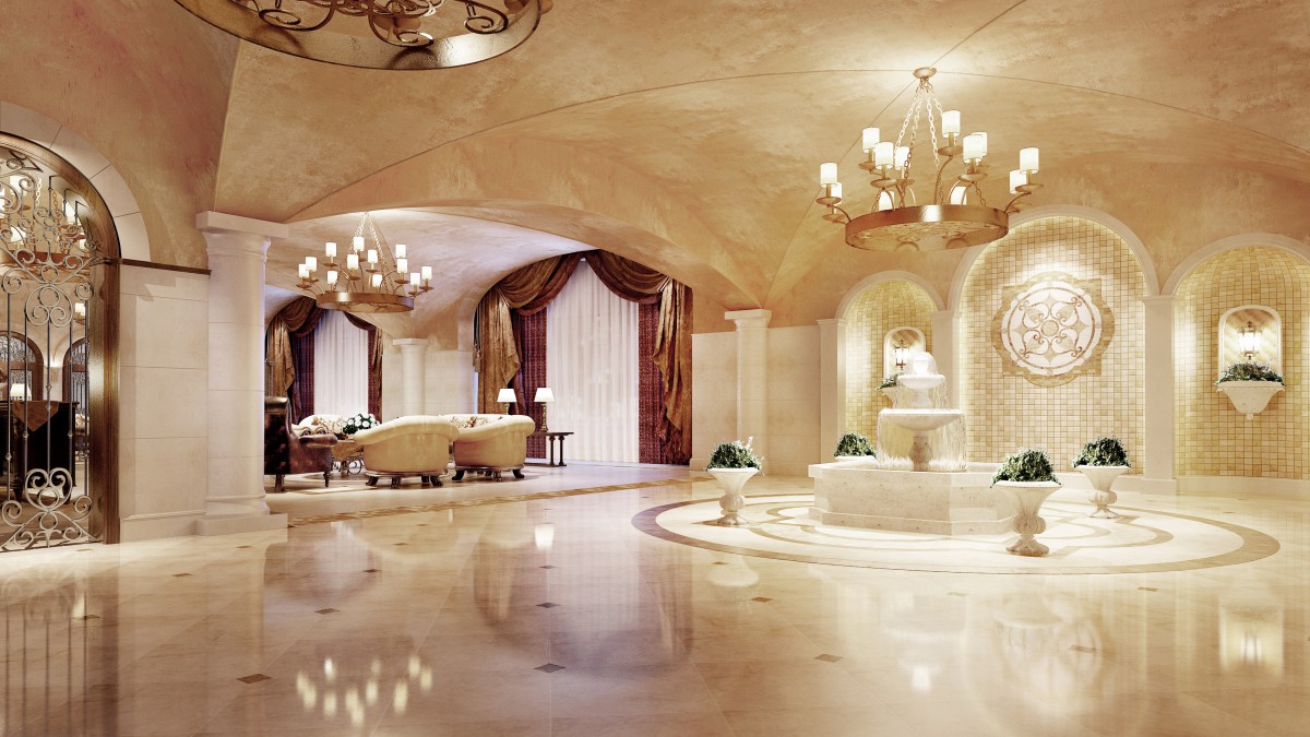 富丽堂皇的大厅设计图210