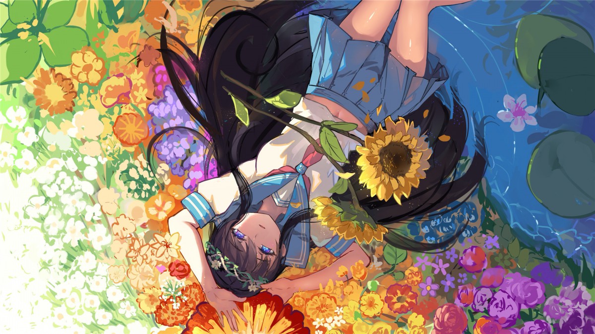 清纯动漫少女壁纸39