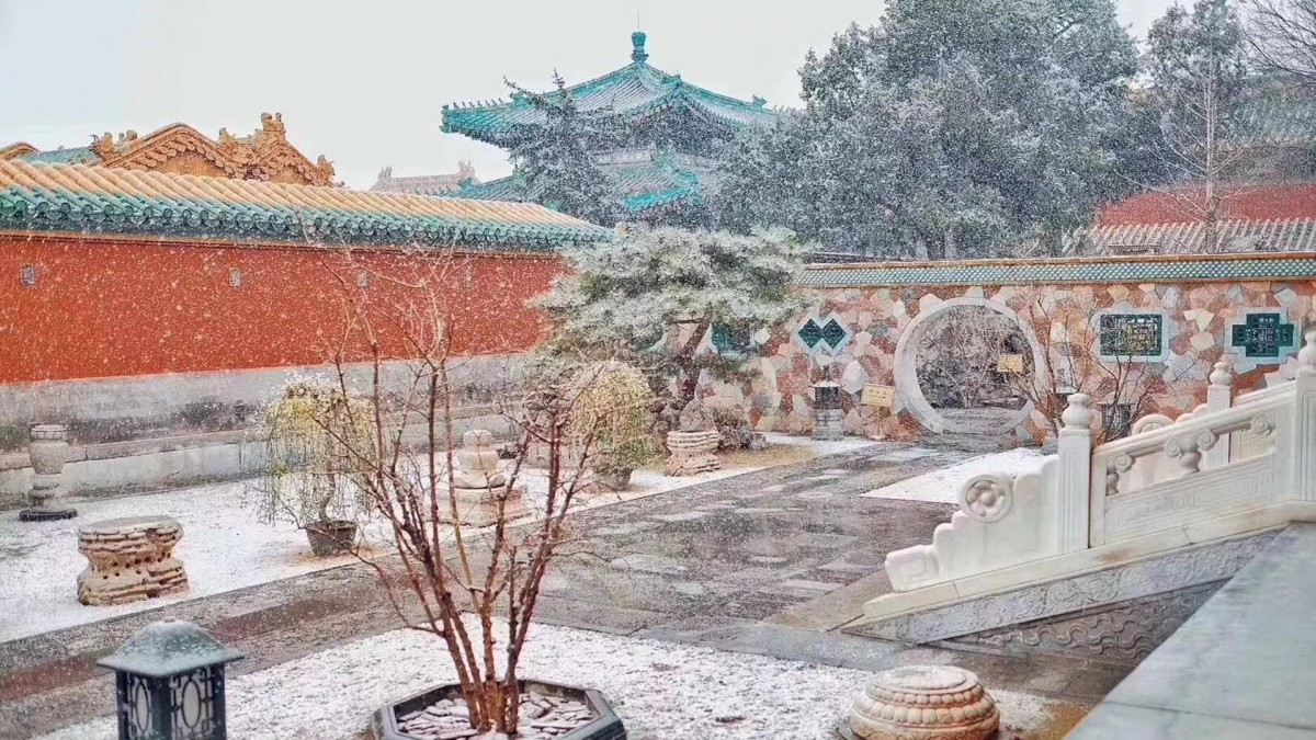 故宮雪景圖片壁紙-建築壁紙-高清建築圖片-第4圖-娟娟壁紙