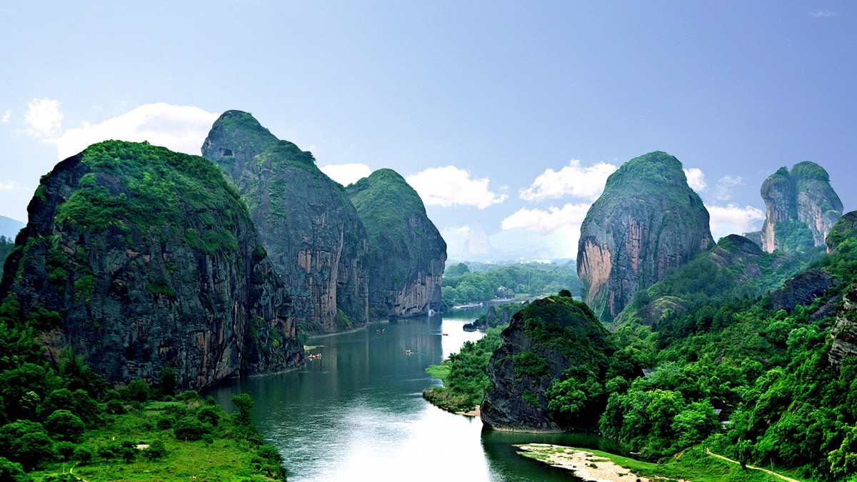 江西龙虎山风景图片-风景壁纸-高清风景图片-娟娟壁纸