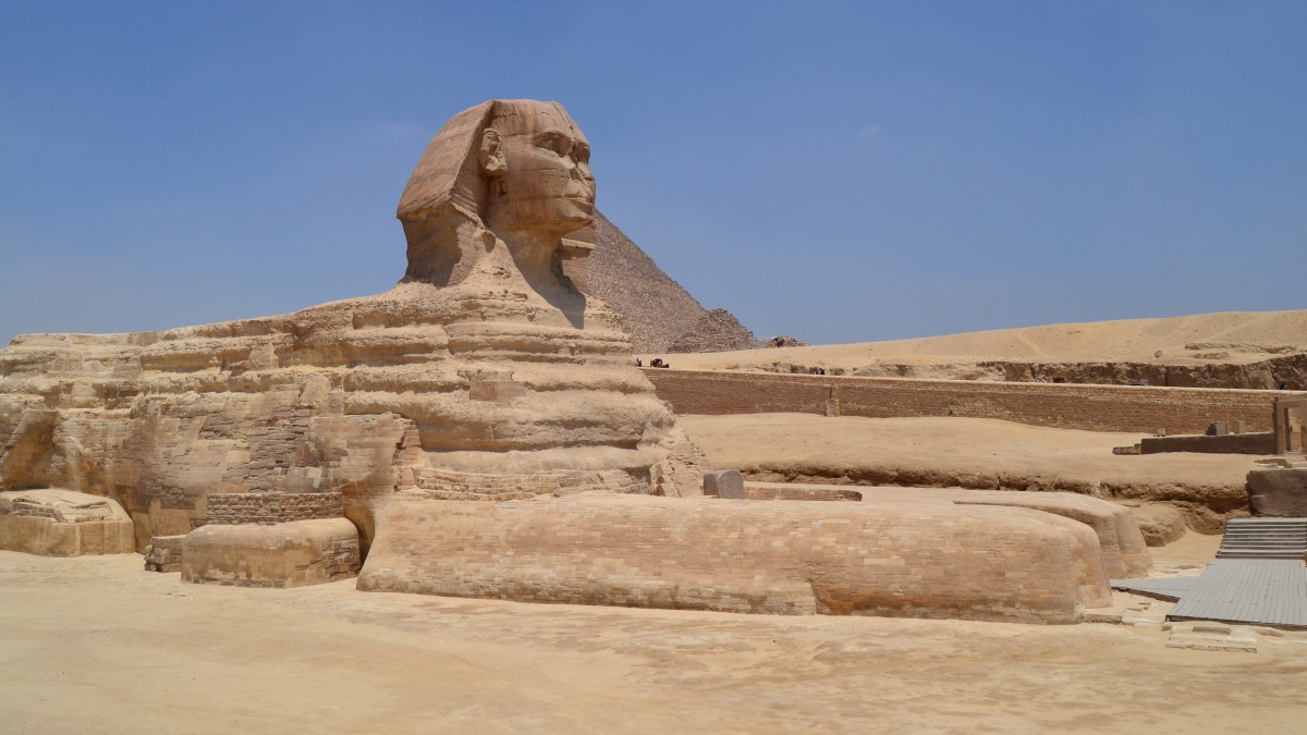 古埃及狮身人面像图片-建筑壁纸-高清建筑图片-第10图-娟娟壁纸