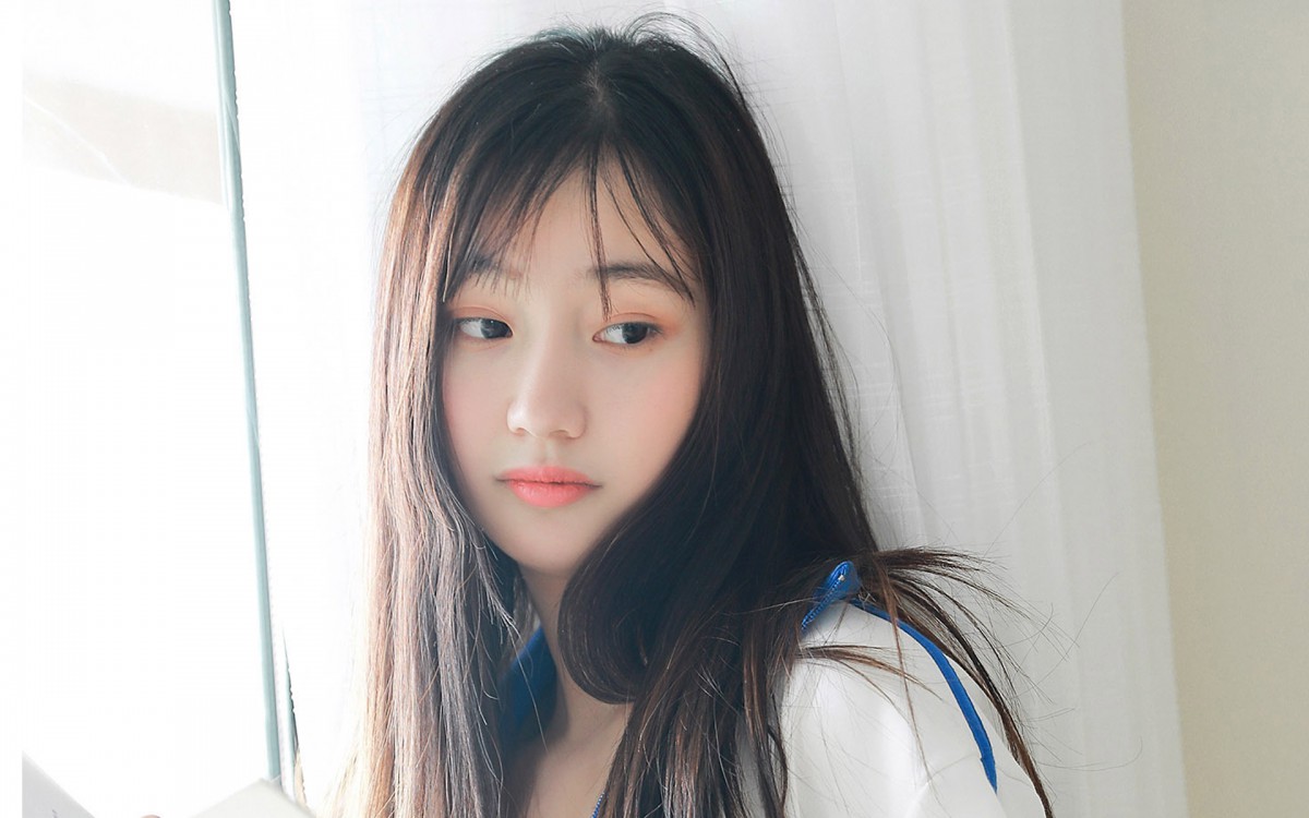 穿校服的学生妹壁纸图片68