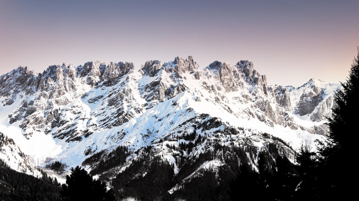 冰雪覆盖的山脉图片58